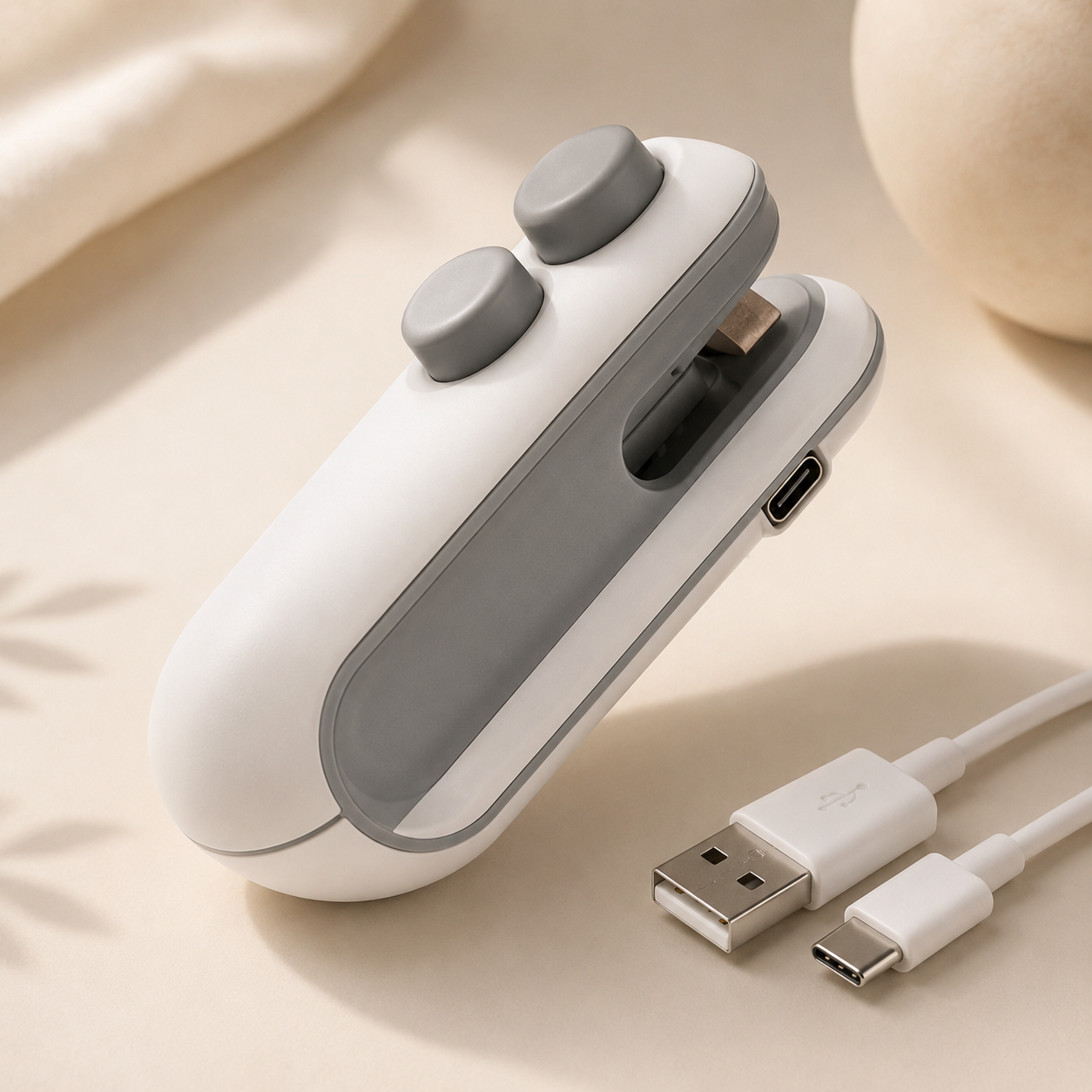 Mini Bag Sealer with Cutter | Keep Snacks Fresh in Seconds