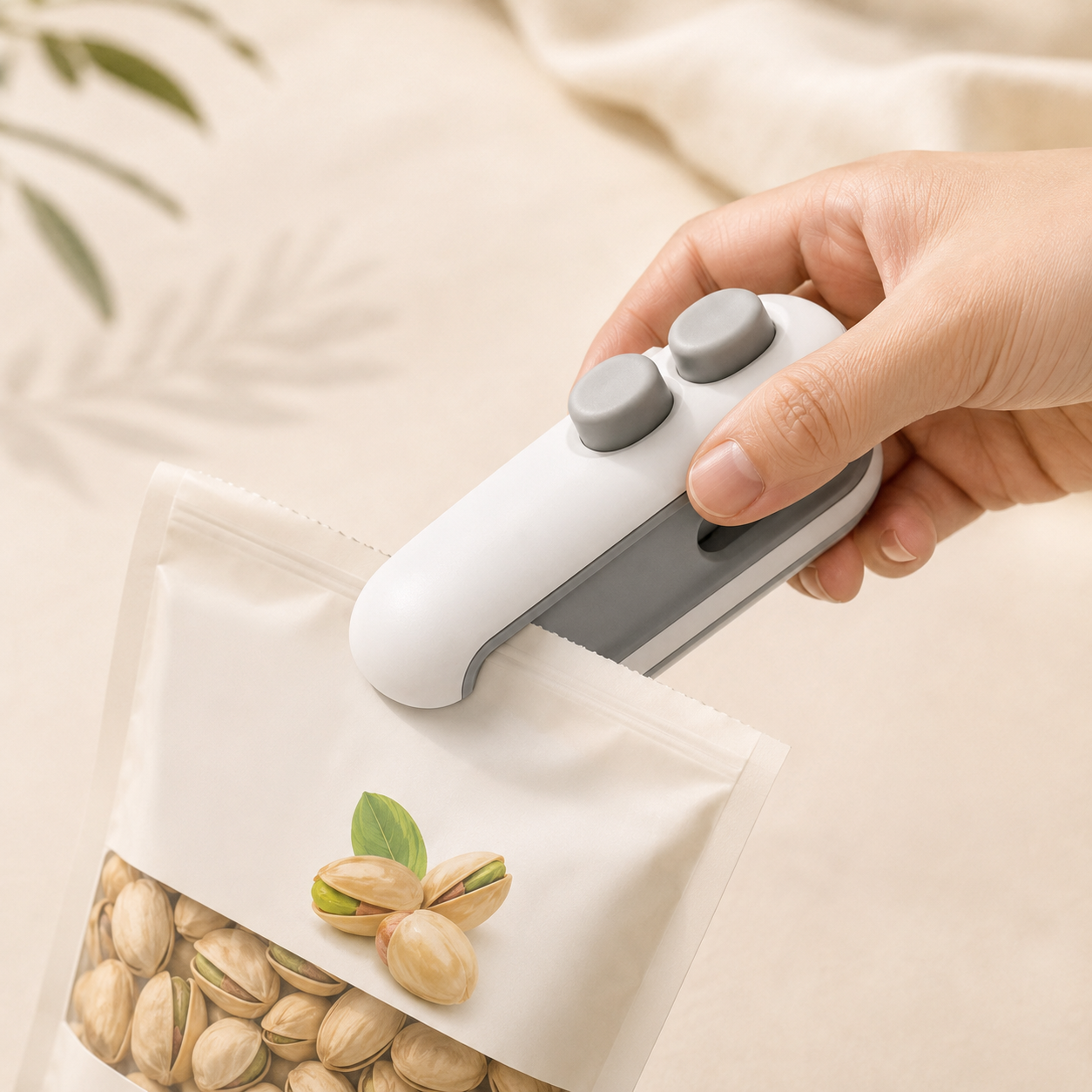 Mini Bag Sealer with Cutter | Keep Snacks Fresh in Seconds